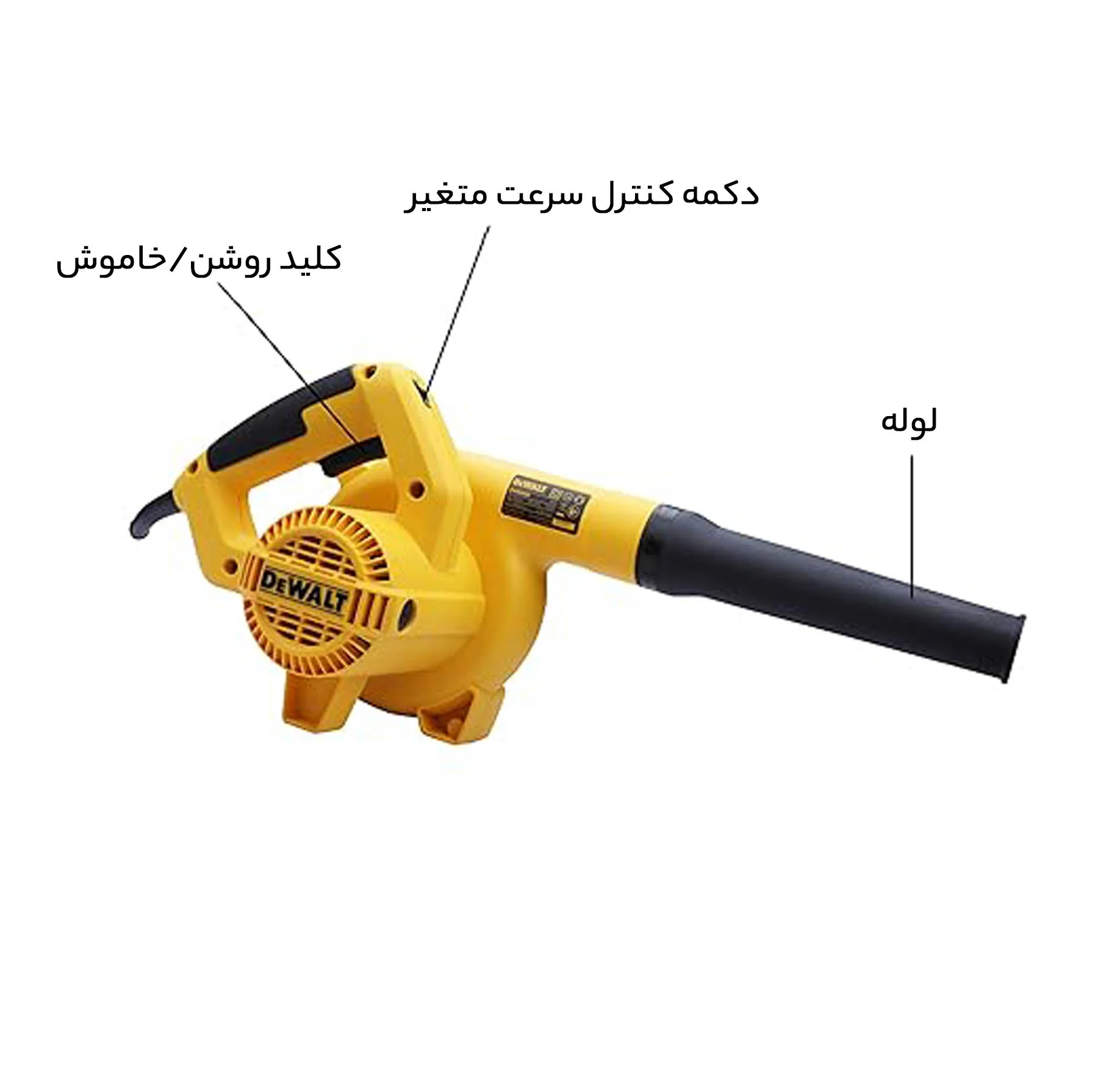 دستگاه دمنده و مکنده دیوالت مدل DWB800