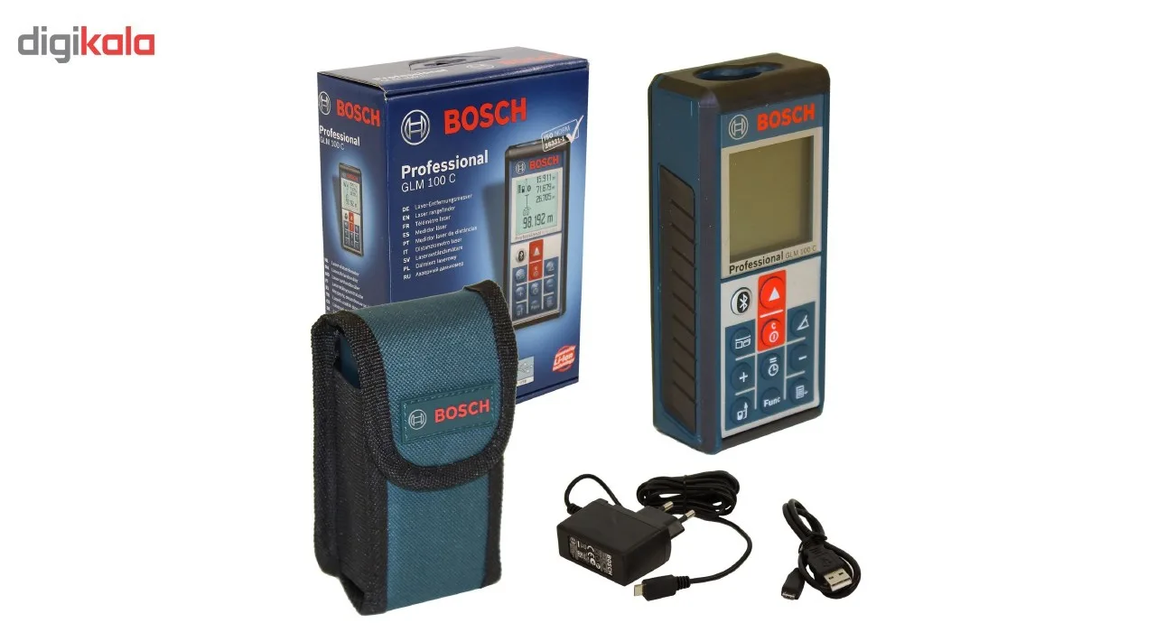 متر لیزری بوش مدل GLM 100 C