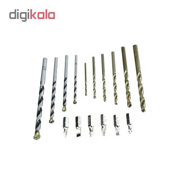 مجموعه 16 عددی مته آهن اینکو مدل AKSDB9165