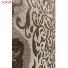 فرش ماشینی ساوین کد 7401 زمینه نقره ای
