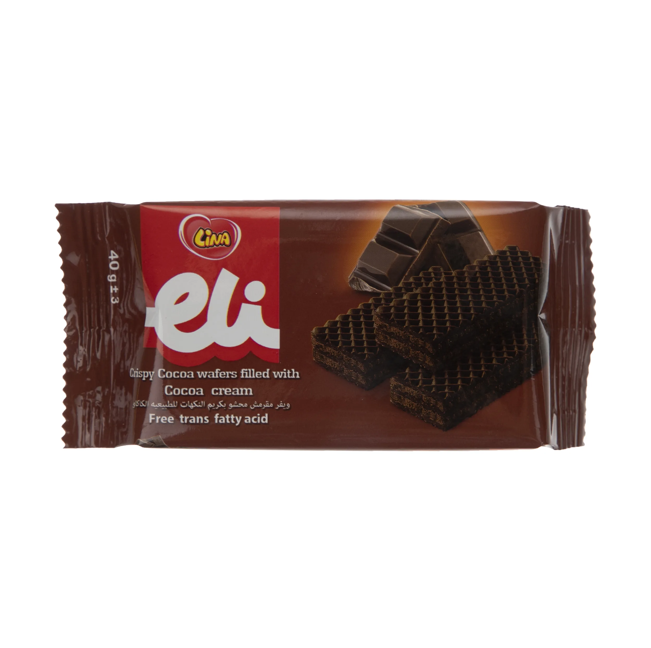 ویفر کاکائویی لینا - 40 گرم