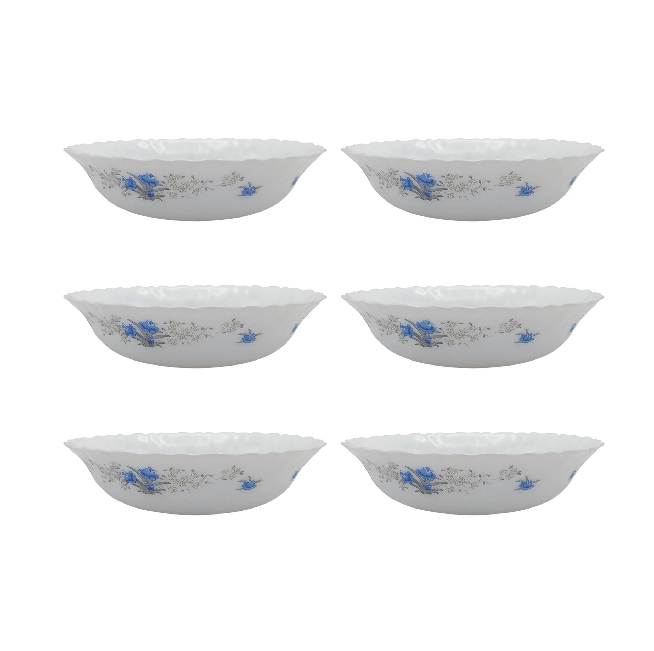 کاسه پارس اپال طرح رمانتیک کد 120S بسته 6 عددی