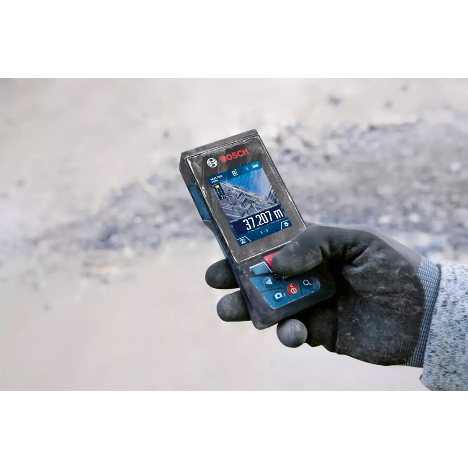 متر لیزری دوربین دار بوش مدل GLM 120 C