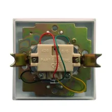 پریز تلفن دو سوکت پارت الکتریک مدل تابش کد 5181 بسته 5 عددی