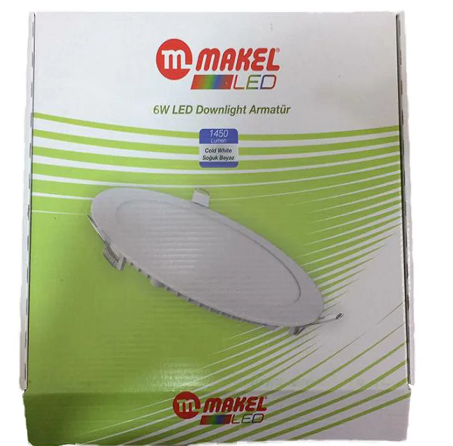 پنل ال ای دی 6 وات ماکل کد DC6.0W بسته 48 عددی