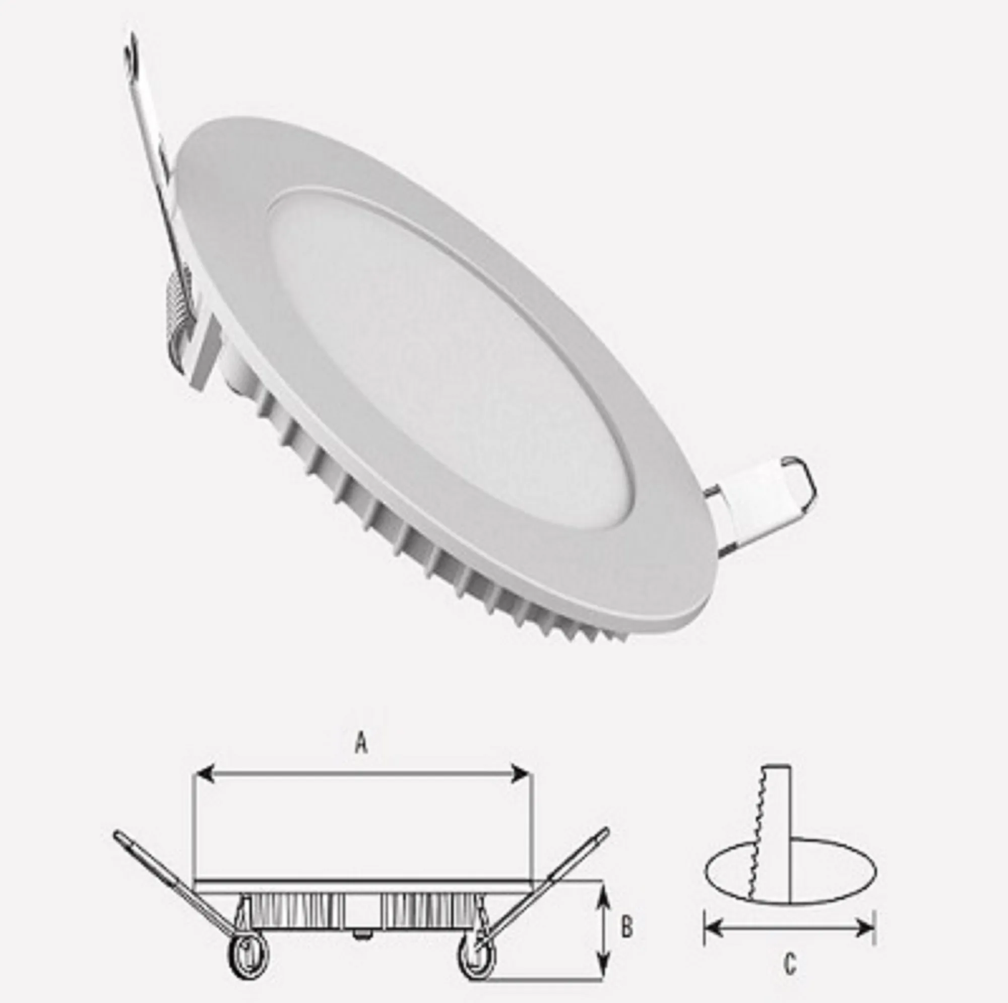 پنل ال ای دی 6 وات ماکل کد DC6.0W بسته 48 عددی