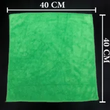 دستمال میکروفایبر نظافت خودرو لاکچری چرم مدل LC-P400 بسته 4عددی