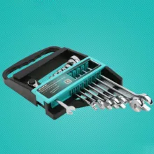 مجموعه 8 عددی آچار یکسر جغجغه ای آیوو مدل RCWS-8C