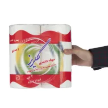 دستمال حوله ای گلریز مدل 001 دو بسته 2 عددی
