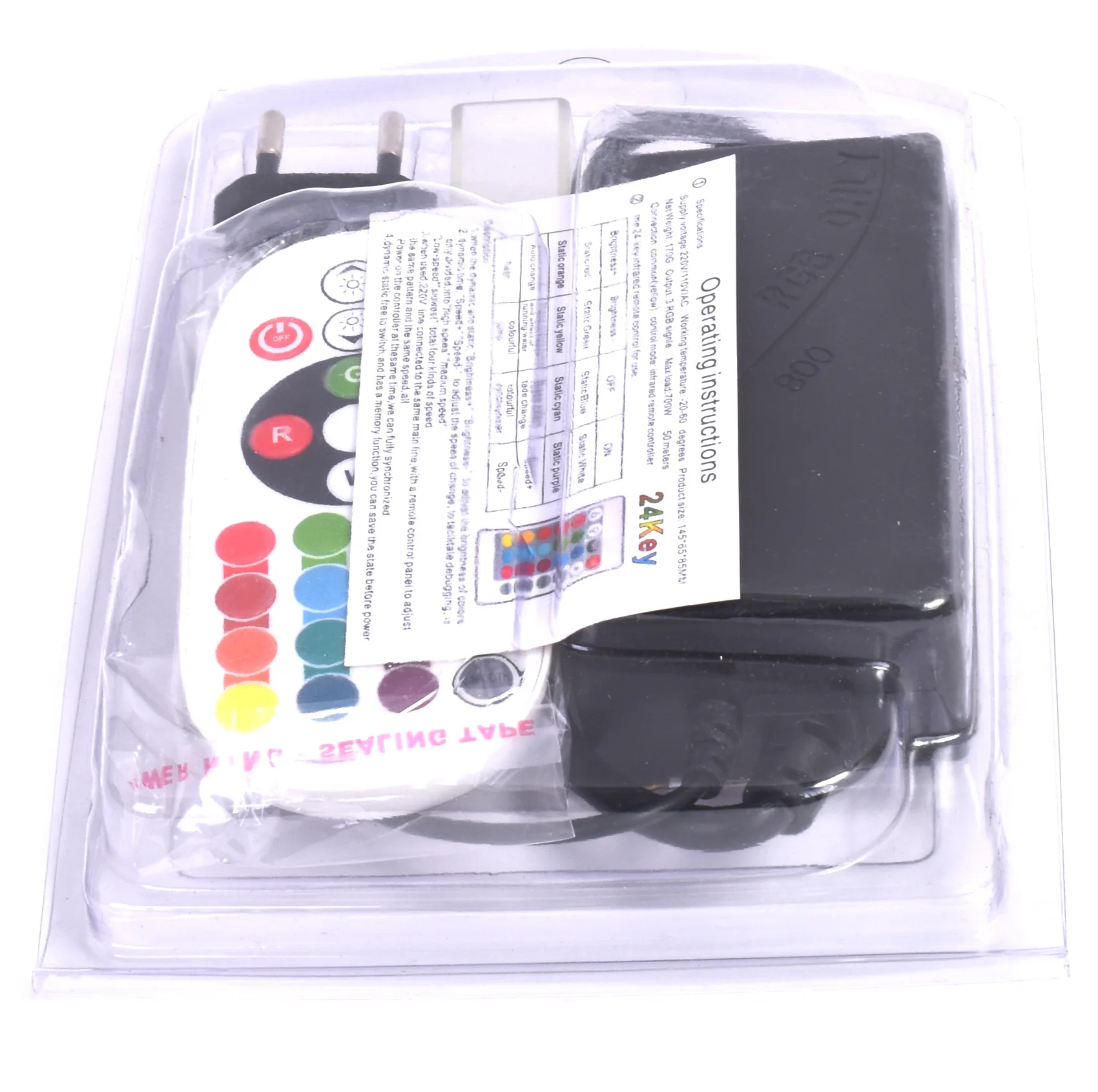 ریموت کنترل ریسه مدل LED800