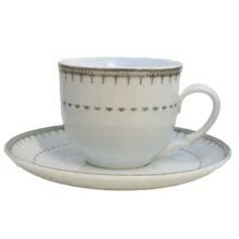 سرویس چای خوری 12 پارچه شرکت صنایع چینی تقدیس مدل گلبرگ کد 100