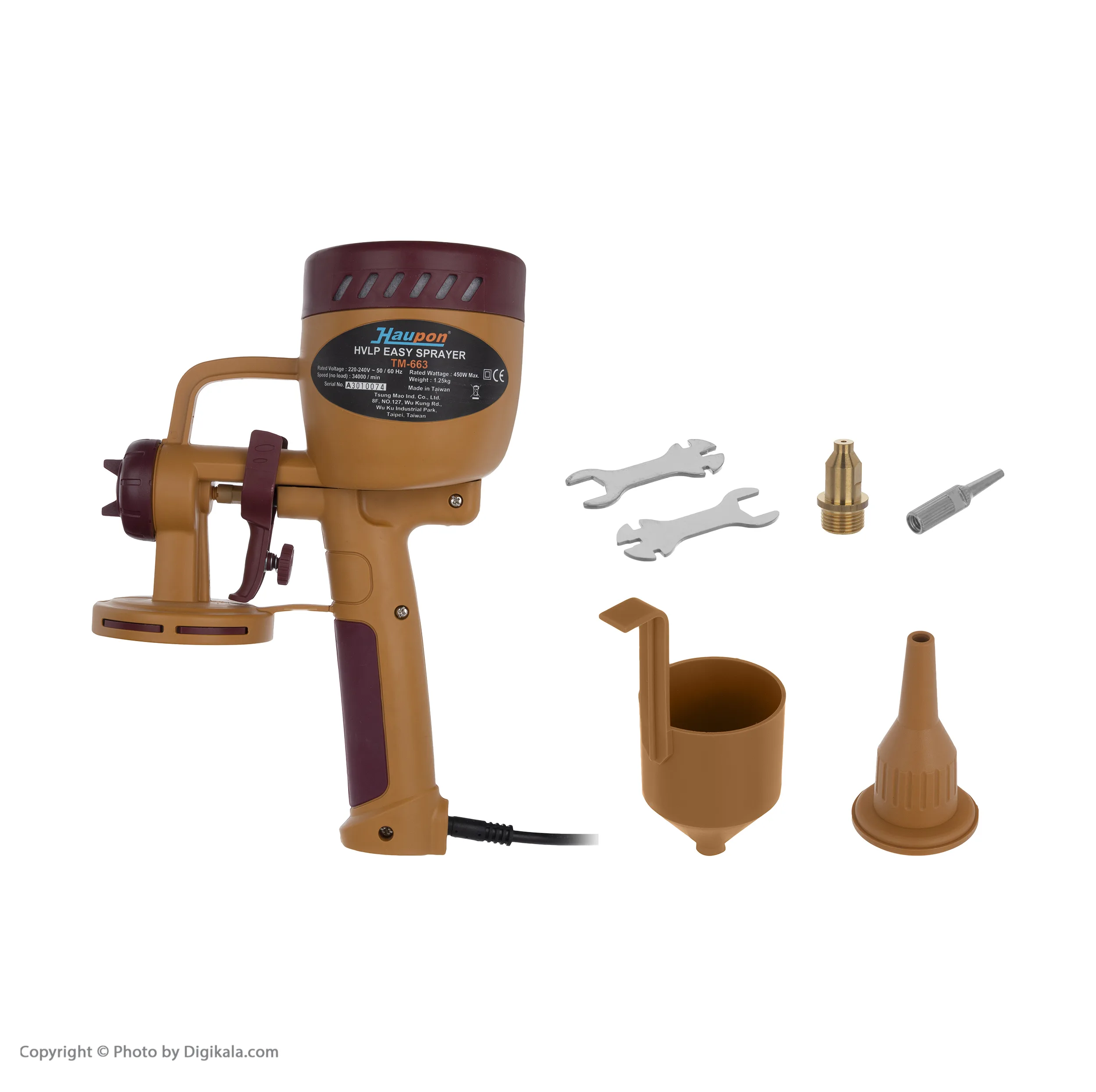 پیستوله رنگ هائوپون کد +TM-663A
