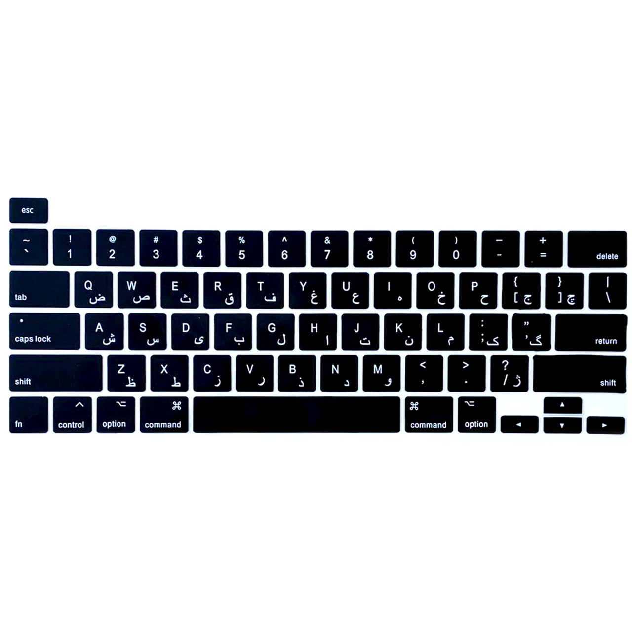 محافظ كيبورد با حروف فارسی مدل A2141 مناسب برای لپ تاپ اپل MacBook Pro 16 2020