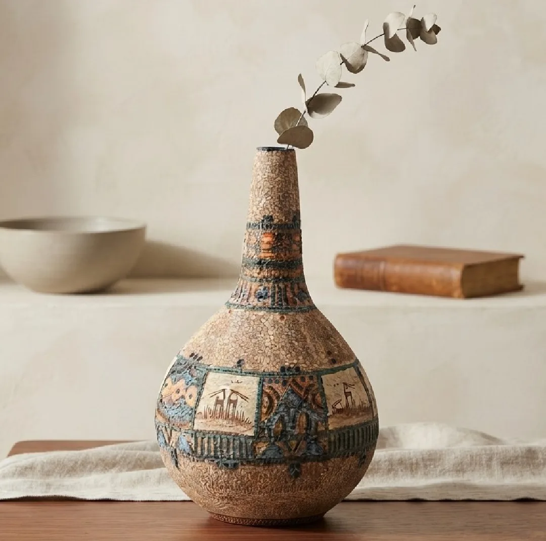 گلدان سرامیکی مدل سیلک کد 77