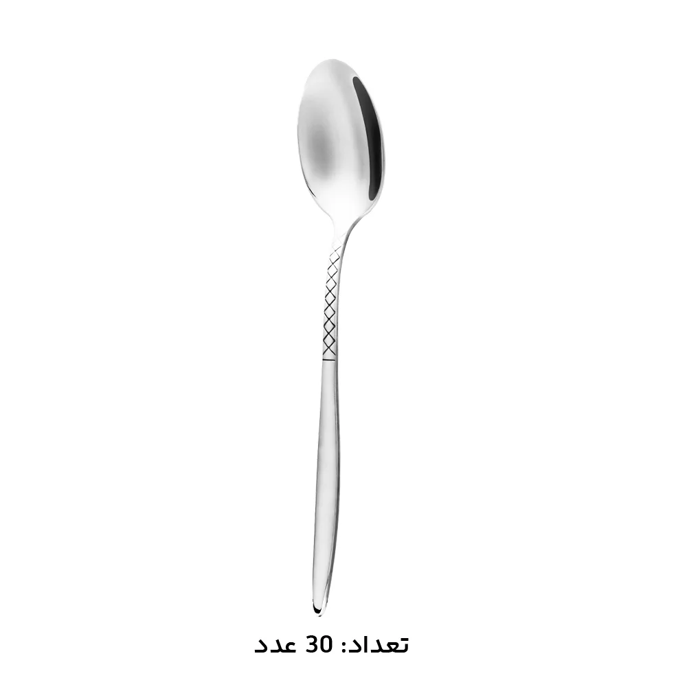سرویس قاشق، چنگال و کارد استیل 151 پارچه 30 نفره کابان مدل 166