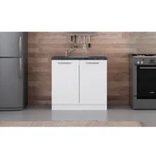 کابینت سینک فلفور کابینت مدل IN - 90 cm