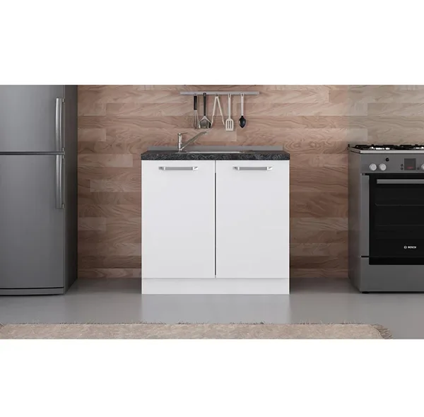 کابینت سینک فلفور کابینت مدل IN - 90 cm