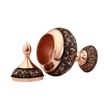 شکلات خوری مسی مدل الماس تراش کد 25