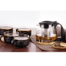 سرویس قوری و فنجان 5 پارچه مدل شاین کد 2564