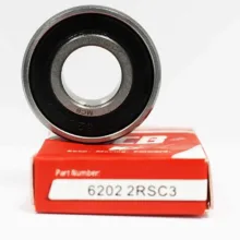 بلبرینگ دینام ام سی بی مدل 6202.2RS/C3 بسته 5 عددی