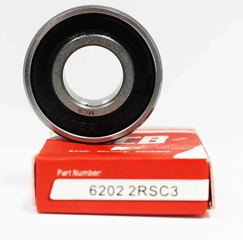 بلبرینگ دینام ام سی بی مدل 6202.2RS/C3 بسته 5 عددی