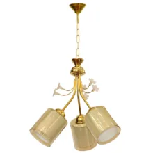 لوستر 3 شعله طرح گیلاسی کد FRZN3