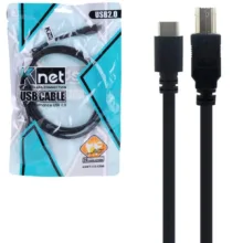 کابل پرینتر به usb-C کی نت مدل KC81 طول 1.5متر