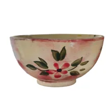 کاسه سفالی مدل رنگین کمان مجموعه 6 عددی