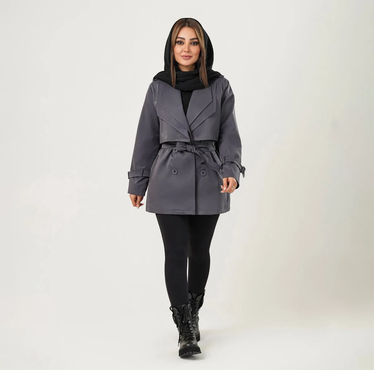 بارانی زنانه السانا مدل گلارا کد 2741