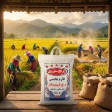 برنج طارم هاشمی فریدونکنار - 10 کیلوگرم