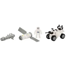 اسباب بازی مدل شاتل فضایی طرح Space unique station toy series کد 143-3 مجموعه 7 عددی