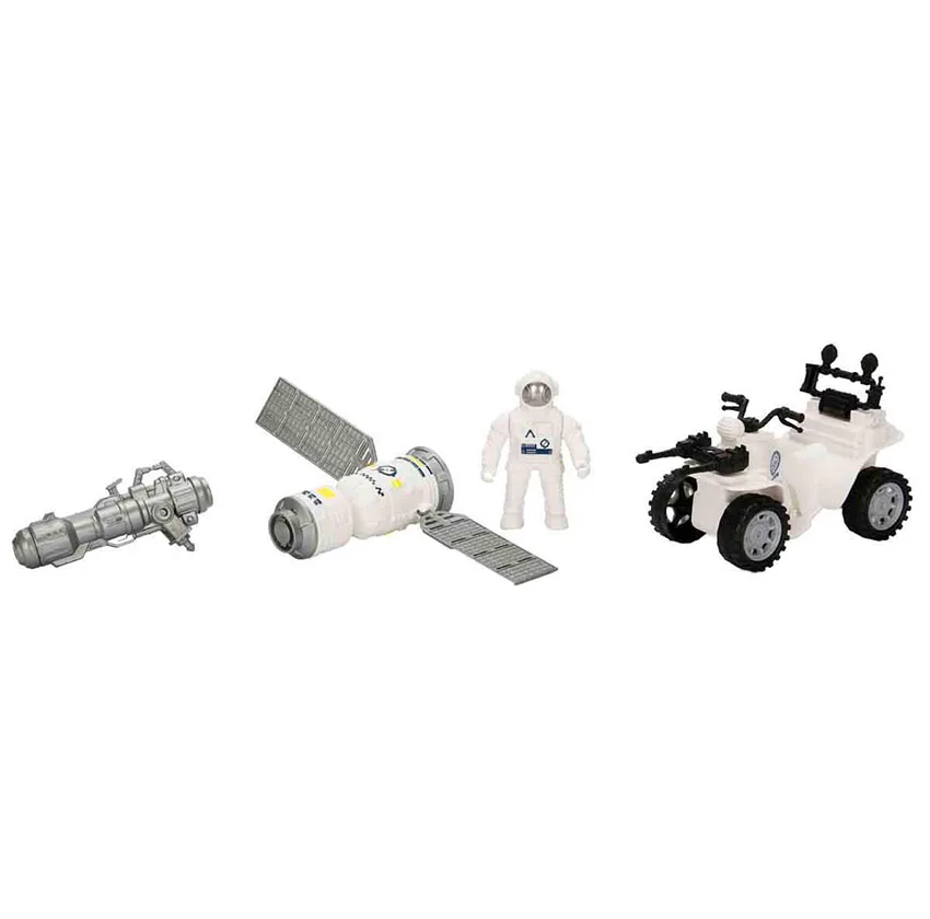 اسباب بازی مدل شاتل فضایی طرح Space unique station toy series کد 143-3 مجموعه 7 عددی