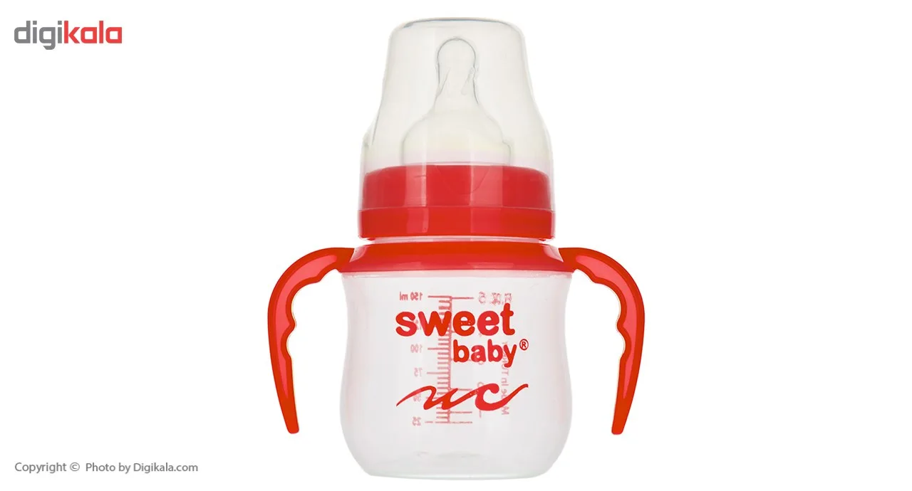 شیشه شیر سوییت بیبی مدل 671Sweet ظرفیت 150 میلی لیتر