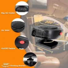 بخاری فندکی خودرو مدل XF-5002