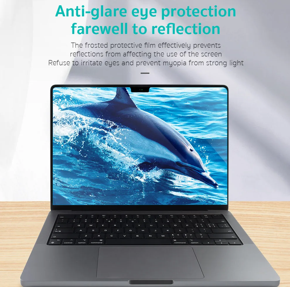 محافظ صفحه نمایش کوتتسی مدل 12003 مناسب برای لپ تاپ اپل MacBook Pro 14 inch A2442/A2779/A2918/A2992/A3112/A3185/A3401/A3426
