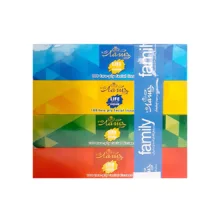 دستمال کاغذی 100 برگ چشمک مدل SOFT بسته 4 عددی