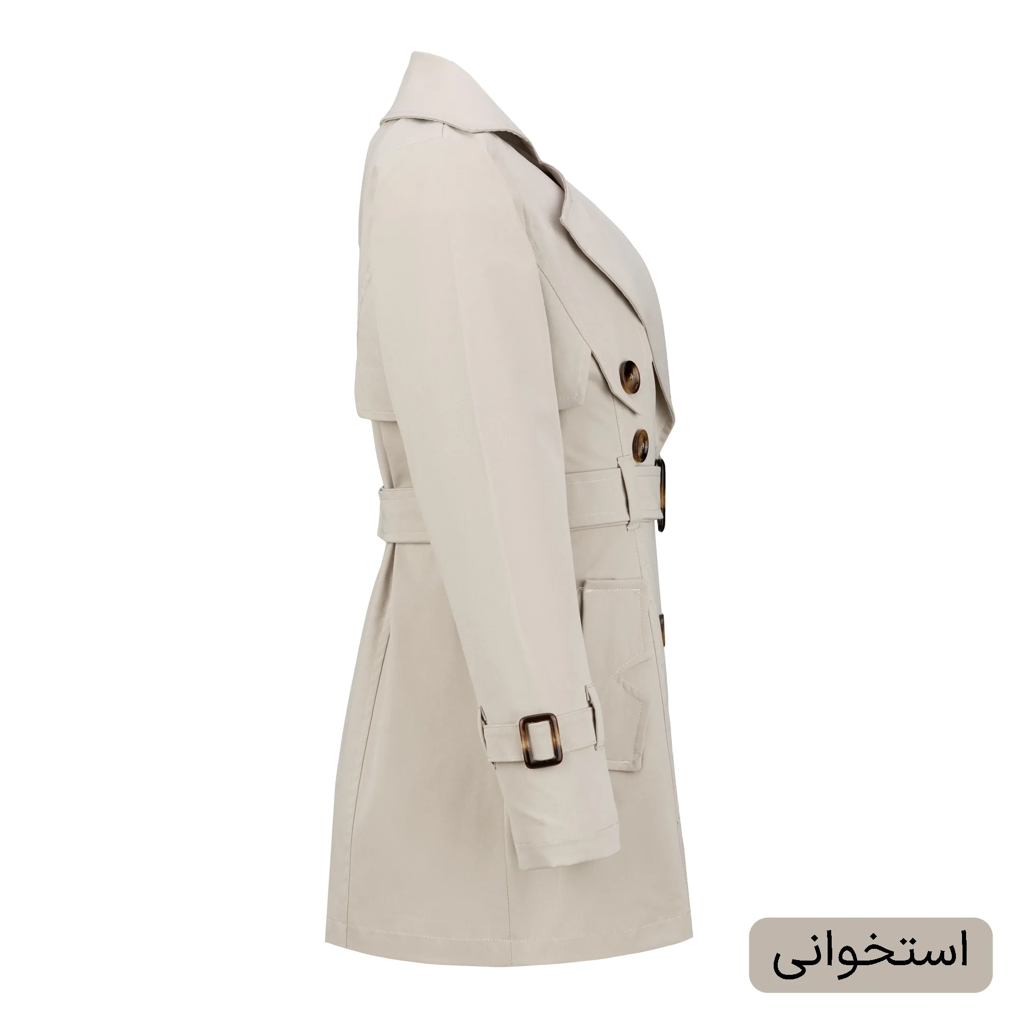 بارانی زنانه السانا مدل تیتار کد 2341