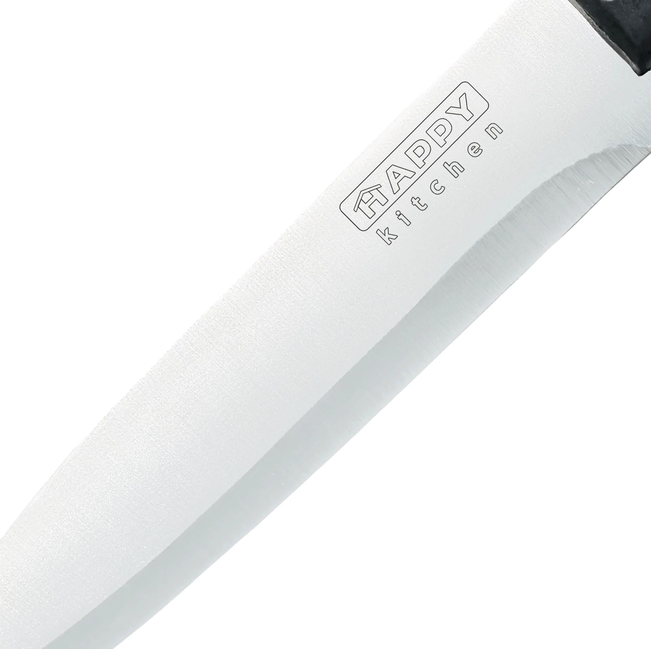 سرویس چاقو 11 پارچه با تیغه استیل و با دسته استیل و باکالیت هپی کیچن مدل Stone Knife 11
