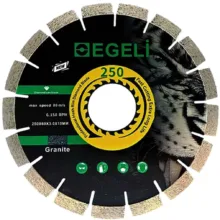دیسک برش گرانیت بر سایلنت ایگلی مدل AJ_250 سایز 250 میلی متر