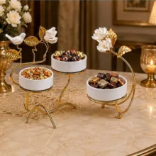 آجیل خوری مدل ROYAL مجموعه 2 عددی