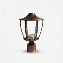 چراغ حیاطی مدل سرلوله کد P-1Cl [po]
