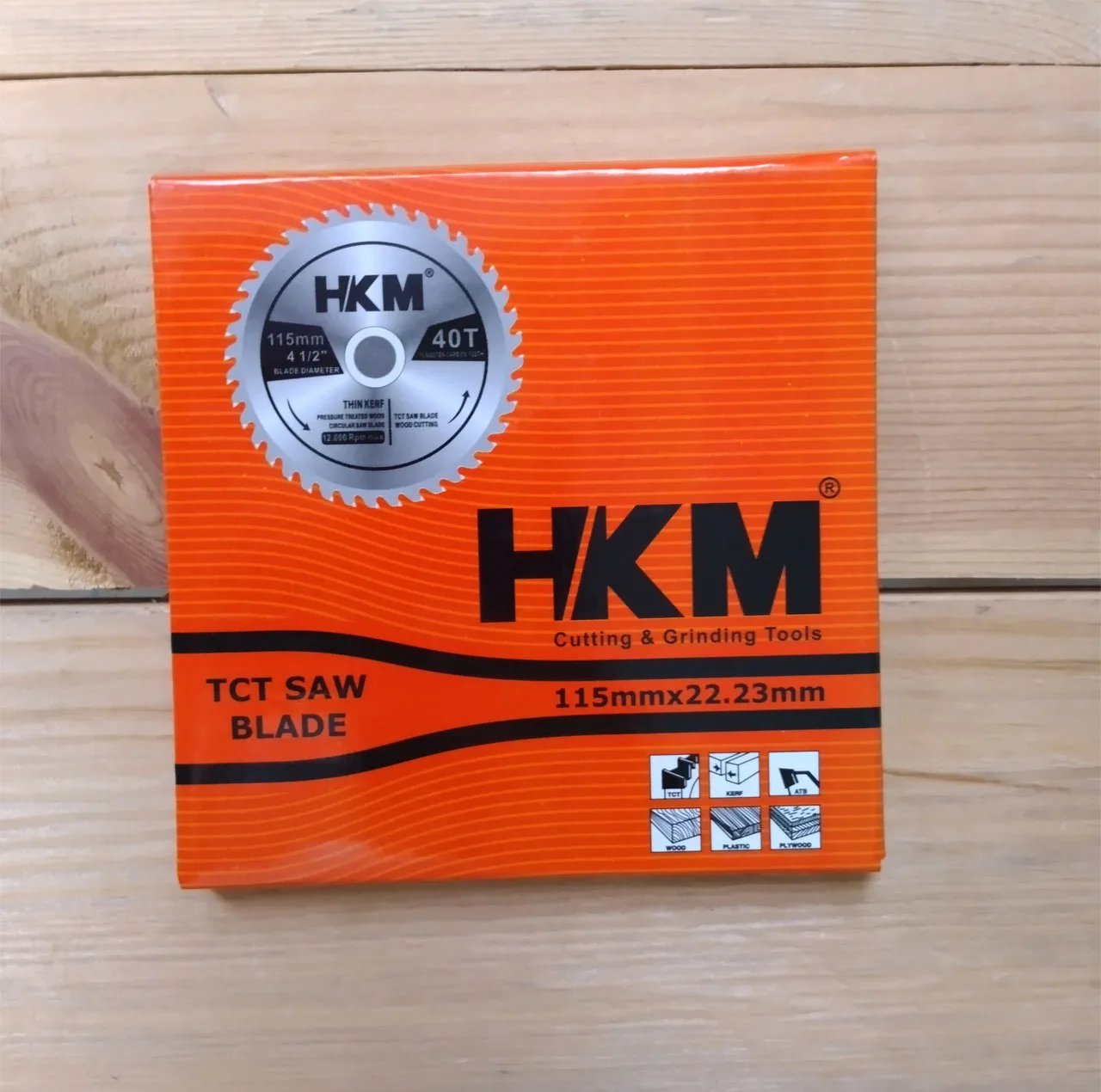 تیغه اره دیسکی اچ کی ام مدل چوب بر کد 115mm/mini