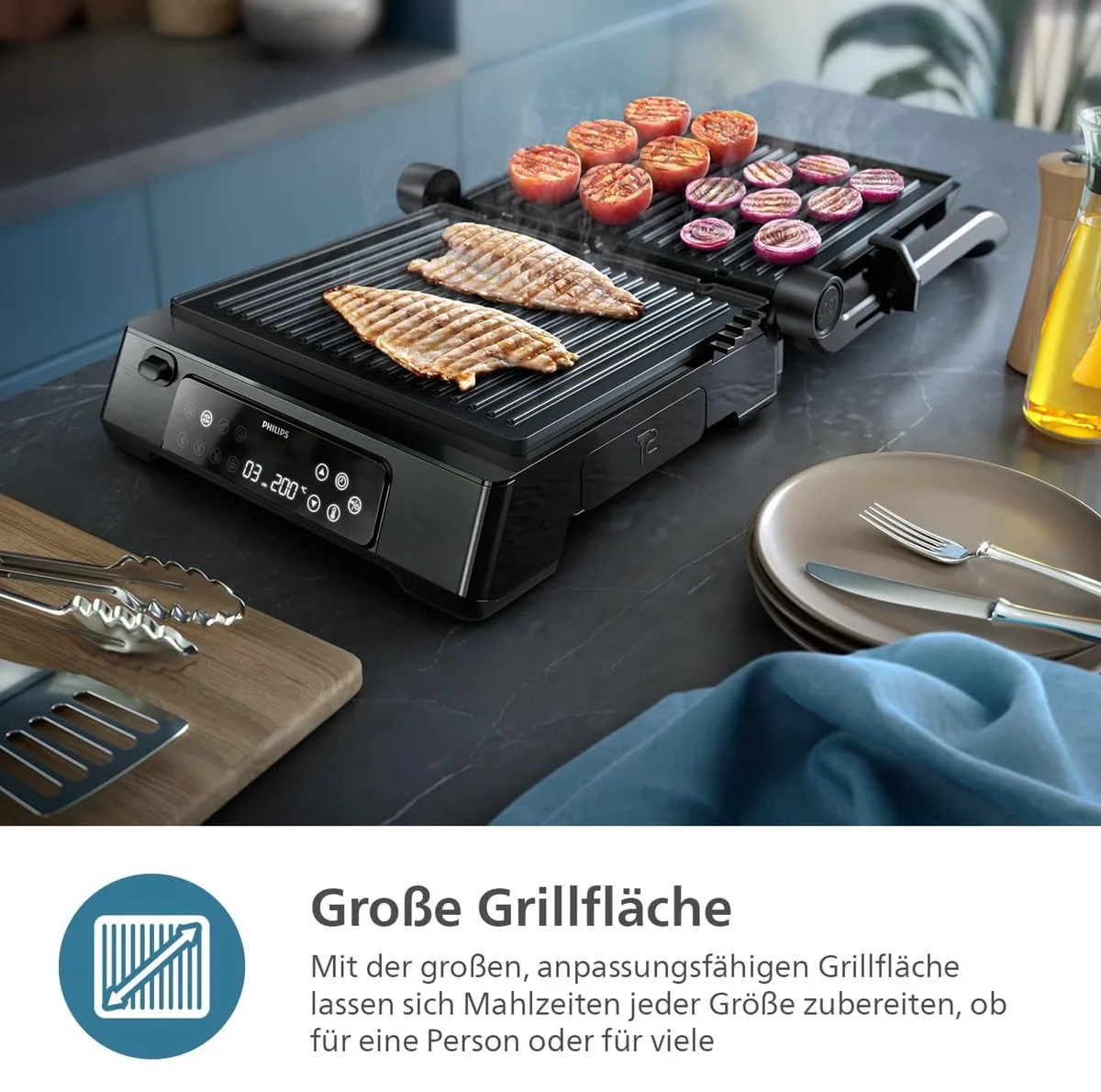 صفحه گریل فیلیپس مدل HD6307/70