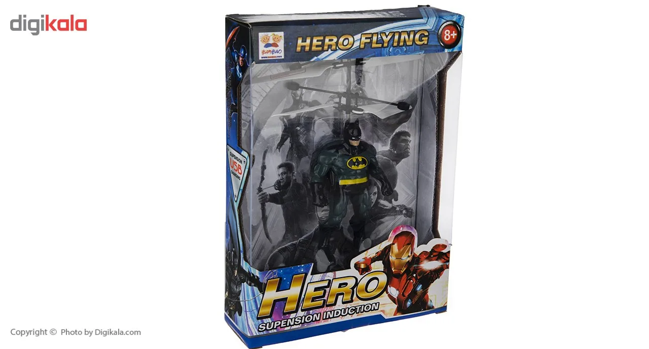 مینی هلی کوپتر مدل Batman