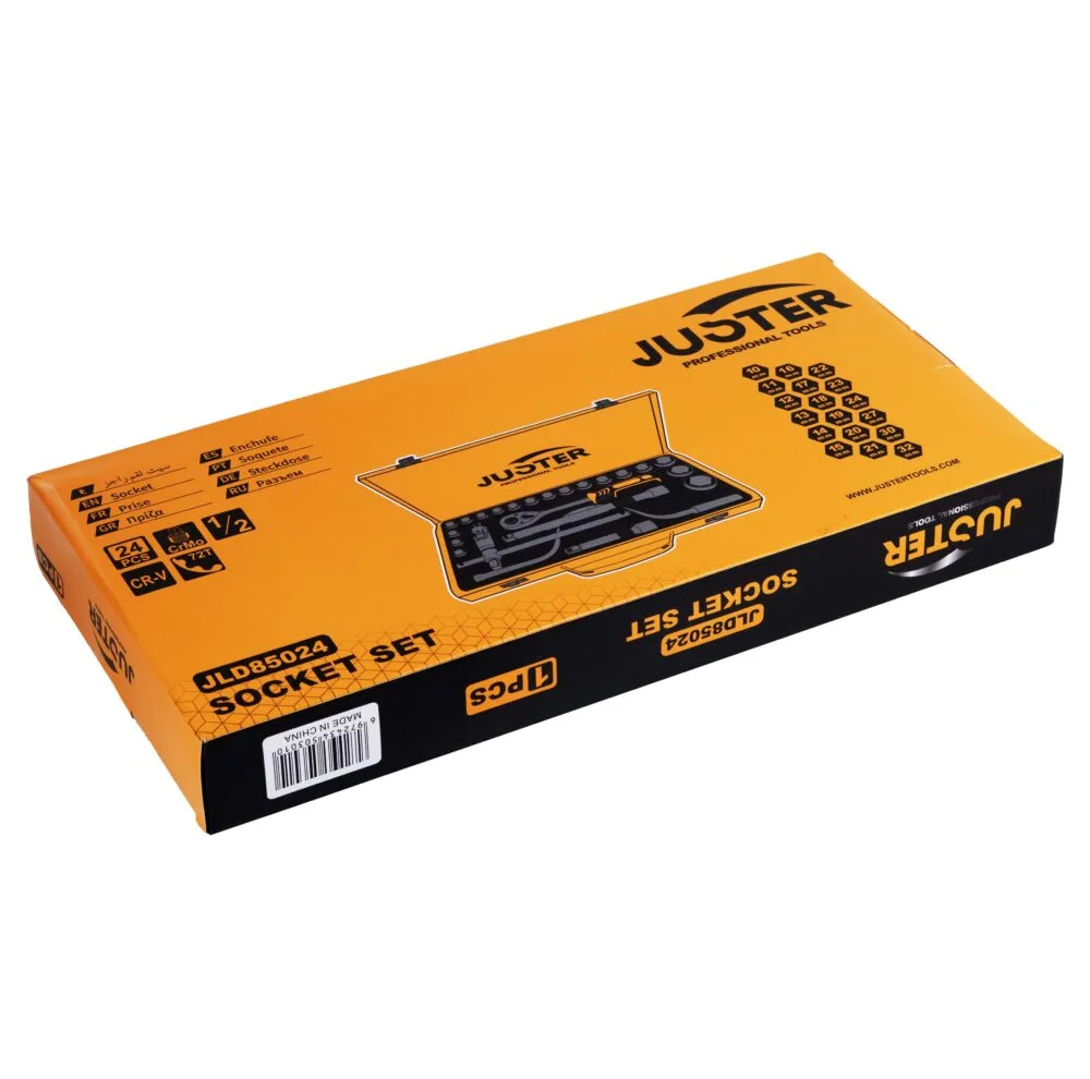 آچار بکس جاستر مدل 1/2 JLD85024 مجموعه 24 عدی