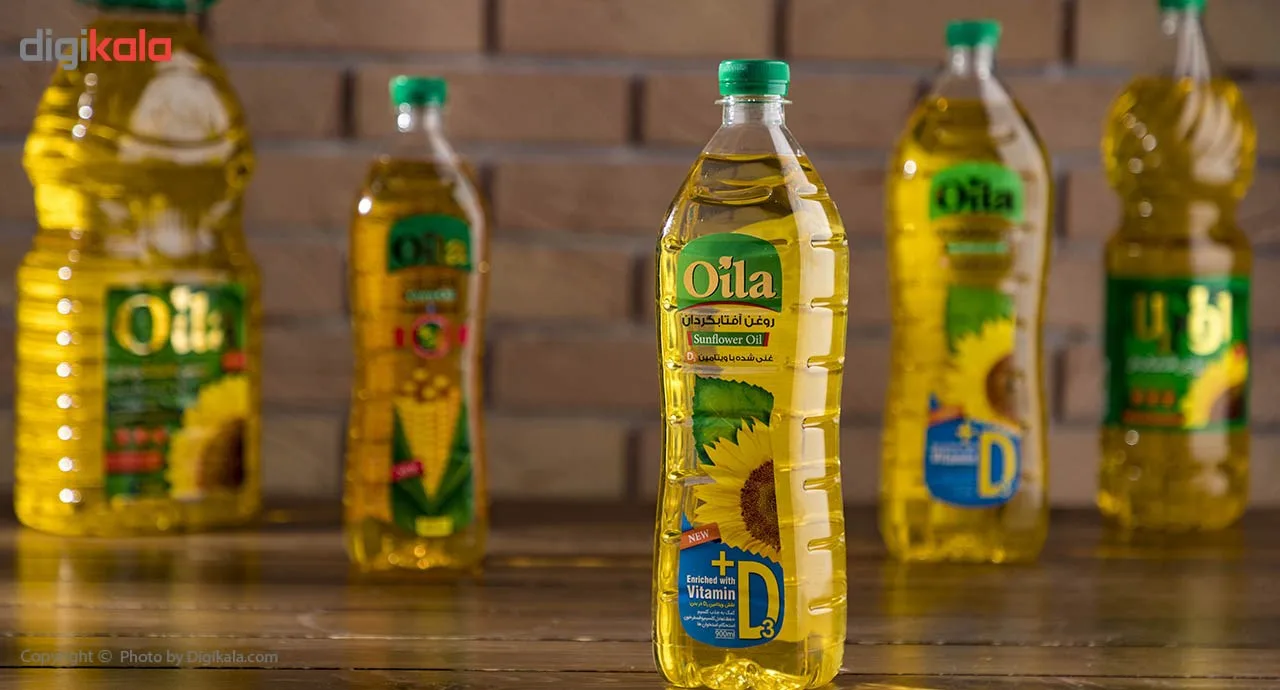 روغن مایع آفتابگردان ویتامینه اویلا - 810 گرم