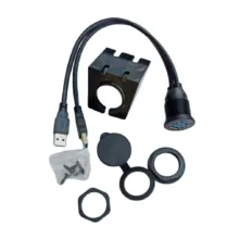 پورت پنلی خودرو مدل دوال USB.3