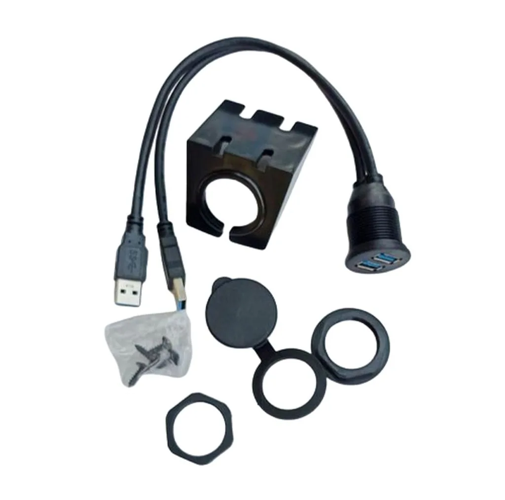 پورت پنلی خودرو مدل دوال USB.3
