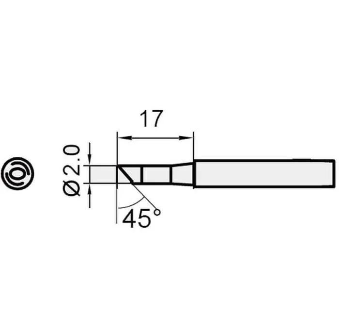 نوک هویه پروسکیت مدل 5SI-216N-2C