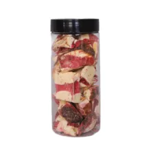 بستنی خشک پفکی طعم وانیل شاتوت شکلات عطاری مجذوبی - 130 گرم